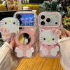 Hello Kitty Mirror Stand for iPhone 16 Pro Max, Huawei Mate 70, Honor, and Apple 17 Phone Case