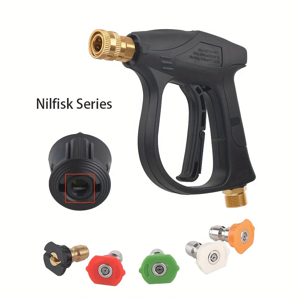 High Pressure Washer Gun for Karcher K2-K7&Nilfisk- Multi-Function Quick Connect Nozzle, Heavy Duty Cleaning for Car & Home
