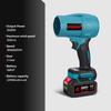 ONEVAN Brushless 3 Gears Electric Air Blowers Turbo 300000RPM Jet Fan Handheld Leaf Blower Dust Blowing Tool for 21V Battery