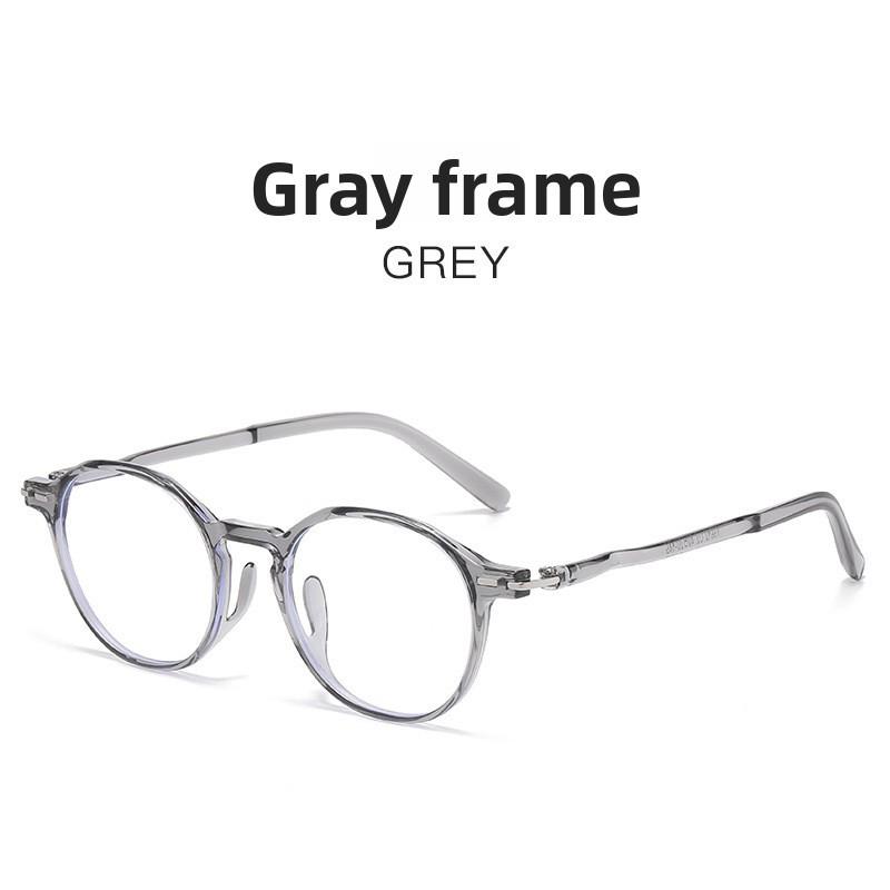 Round Glasses Frame With Blue Light Protection For Casual Fashion For Men And Women