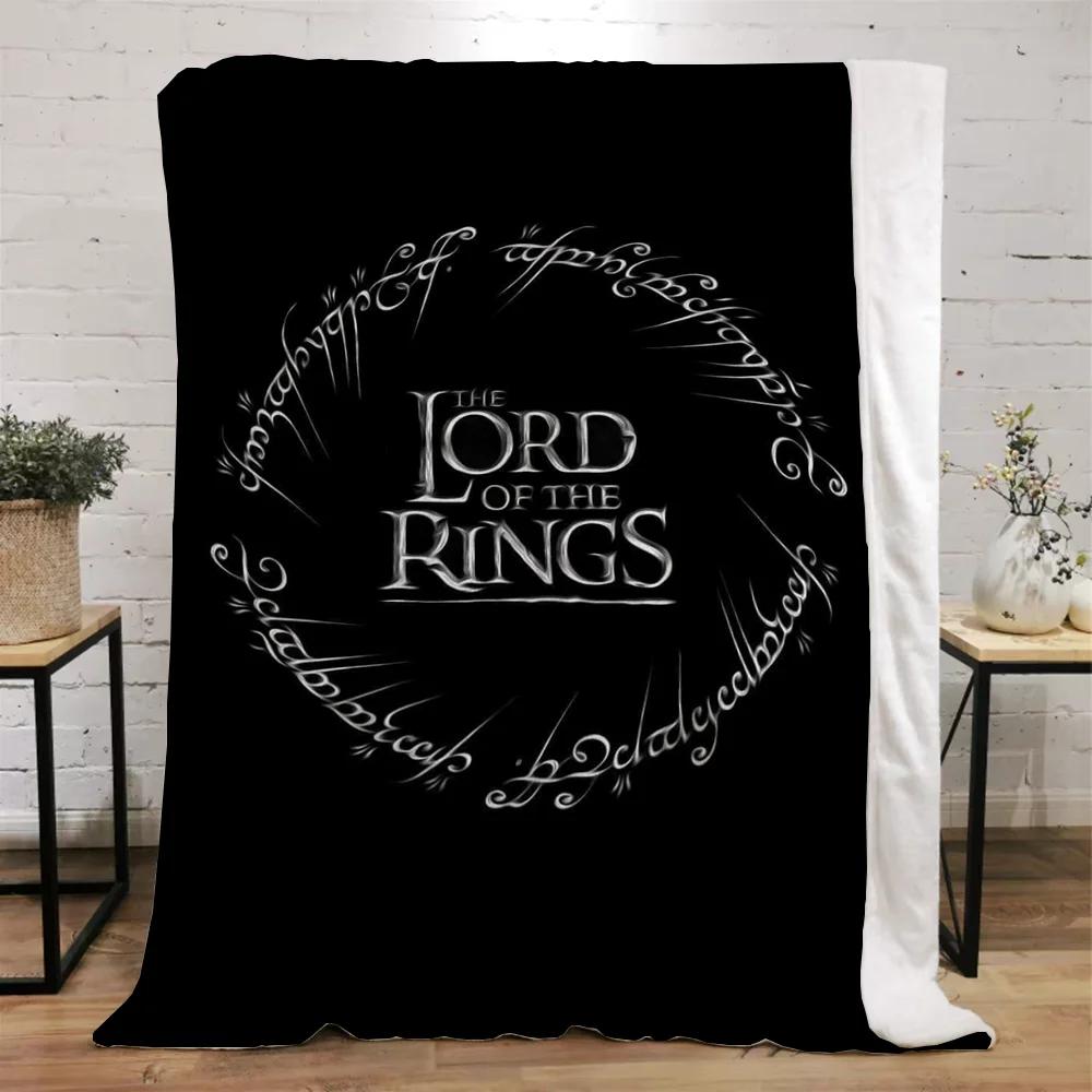 The Lord of the Rings Fleece Throw Blanket for Sofa Decoration Bed Blankets King Size Home Interior Knitted Plaid Luxury Bedding
