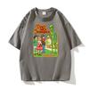 Unisex Dont Talk To Strangers Alien Print Tshirt Loose Breathable Street Fashion Short Sleeve Tops For Daily Outdoor Wear