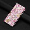 Abstract Flower Pattern Shockproof Card Slots PU Leather Wallet Case for iPhone,Samsung,Huawei,Xiaomi,Moto,Tecno,Google,Nokia,Oppo,ZTE,Blackview...