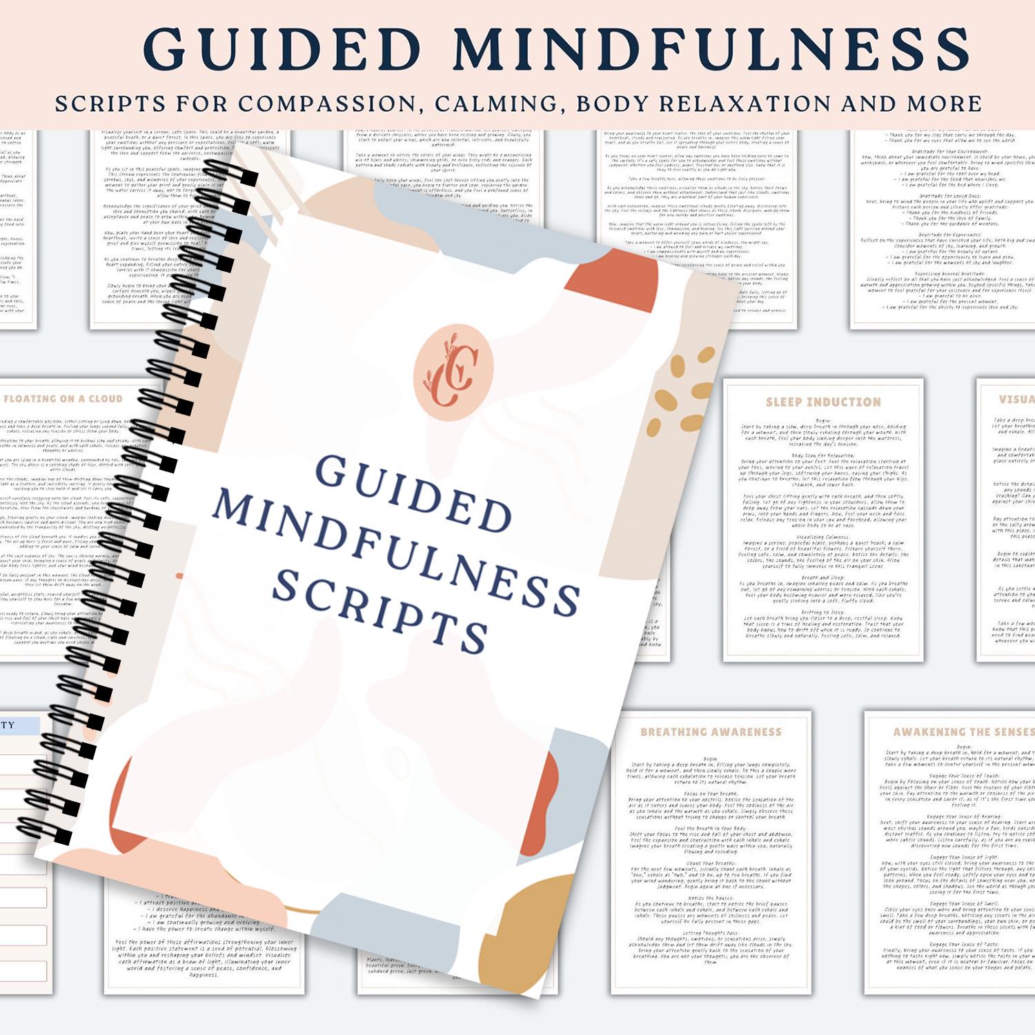 Guided Mindfulness Meditation: Stress Relief and Relaxation Guide – 20 Pages Other