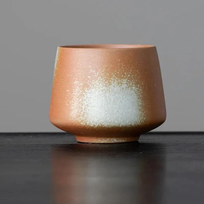 Cana Ceramică Japoneză Vintage Ceramică Brută Băutură Singură Gătit Ceai În Jurul Sobei Ceașcă de Cafea Cadouri pentru Casă Birou