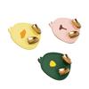 3pcs Plug Hook Multipurpose Light Luxury Elegant Cartoon Strong Adhesive Wall Hooks for Bathroom Kitchen Bedroom