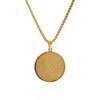 New Yubao Dharani Pendant, Lucky Necklace, Buddha Pendant, Transport Amulet, Double-sided Round Card