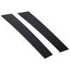 1Pair Rear Windshield B Pillar Post Trims Cover 57010446AN 57010447AN For Jeep Grand Cherokee 11-21 Doors Window Panel