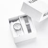 klon Watch Replacement Strap Set 2way Simple White 36mm KLON INFINITY STAIR series Men's Women's -RONDO TIME- [36/W-FACE]