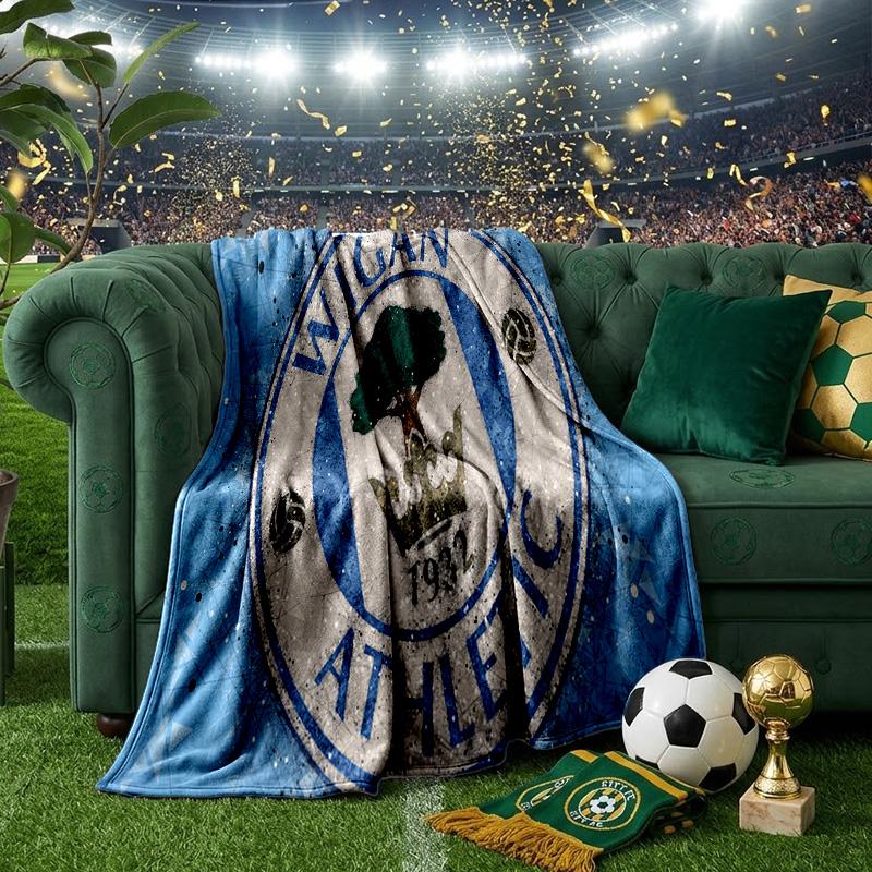 Athletic League  Throws Blanket Flannel Blankets Plush for Couch Bed Gifts for Men Women Travel Picnic Blanket Christmas Fan Gifts