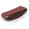 5PCS Hot Grinding Polishing Metalworking File Sander Belts Grit Paper Sandpaper Sanding Belts