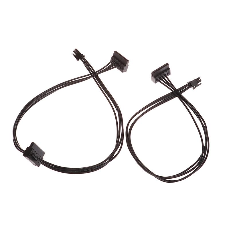 35/45/65Cm Mini 4 Pin To Sata Power Supply Cable For Lenovo Sata Ssd Hdd Cable