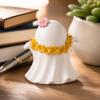 Halloween Ghost Figurine Tabletop Decoration Summer Themed Ghost Ornament for Indoor Outdoor Seasonal Holiday Display