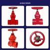 Z85X-16Q Fire-Resistant Non-Rising Stem Soft Seal Grooved Gate Valve