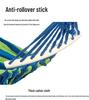 Anti-Rollover Double Canvas Hammock: Versatile for Indoor & Outdoor Use