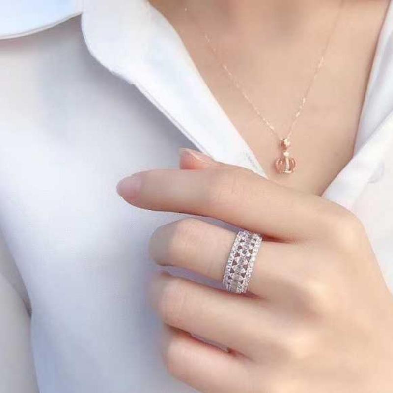 Sace Gems Inel clasic din zircon din aliaj de cupru Bijuterii pentru femei Cadou de petrecere de promisiune de nuntă