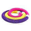 Cerchio Hula Hoop Morbido Ponderato con Molla Amico della Vita Pieghevole per Fitness Portatile Palestra Domestica Uomini Donne Adulti Corpo Vita Dimagrante Attrezzatura per Esercizio