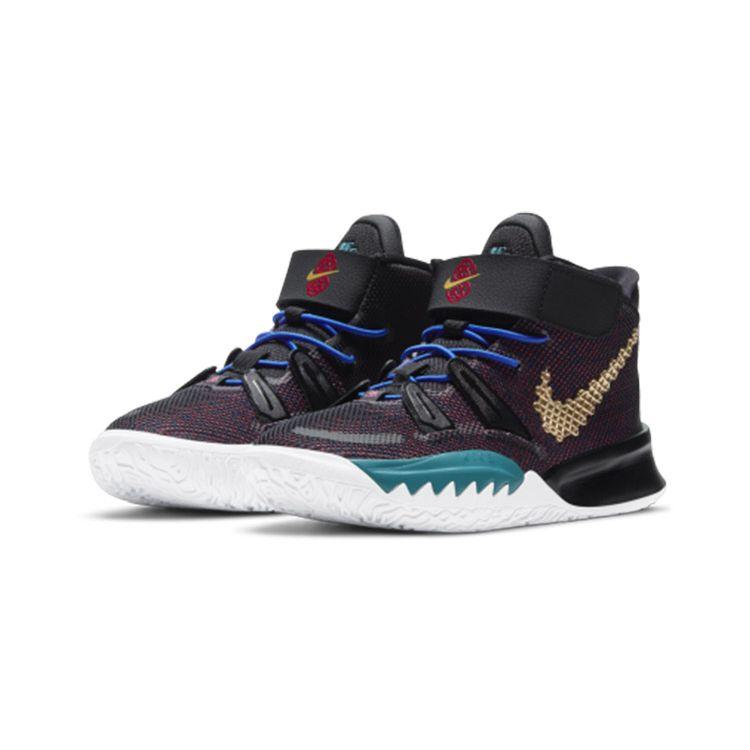 Nike Kyrie 7 PS Capodanno Cinese Scarpe da Ginnastica Bambino Viola Nero Spirit-Teal CW3240-001