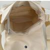 ins girl versatile mailman bag cute college transparent pain bag crossbody class loading book student bag