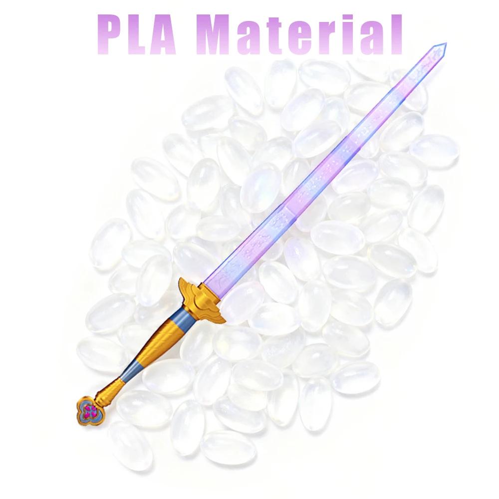 Hohe Qualität Dämonenjäger Cosplay Rumi Schwert Mit Symbol Outfits Requisite Skalierbar Lila Langes Schwert Zubehör Rollenspiel Requisite Geschenk