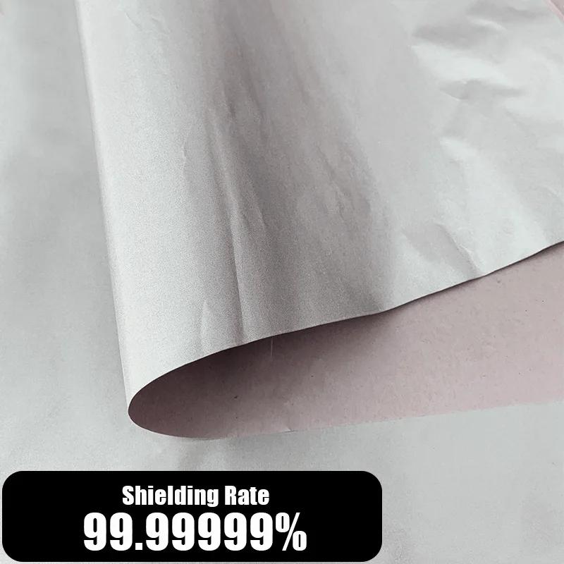 Faraday EMF Reducing Tape Fabric For Wall/Ground Blocking WIFI Singal EMI/RFID Fabric Anti Radiation Adhesive Conductive Fabric