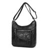 Middle-aged Mom's Casual and Fashionable Small Square Bag, Large-capacity Single-shoulder Crossbody Small Square Bag