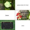 Solar Garden Light Frog Resin Statue Handicraft Ornament Garden Garden Landscape Decorative Light