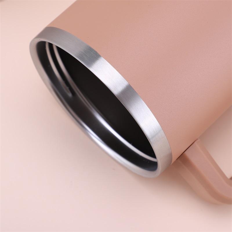 Handle Ice Bully Cup Stainless Steel Vacuum Cup Double Vacuum Car Cup