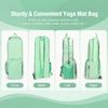 Waterproof Yoga Mat Backpack Double Zipper Yoga Accessories Bag Durable Yoga Mat Bag  Exercise