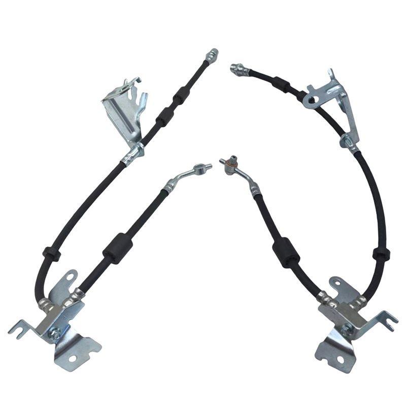 1 Paar Vorderbremsschlauchkabel LR172650 LR172649 für Land Rover Defender L663 Discovery 5 L462 2017- Brems-Hydraulikschlauch