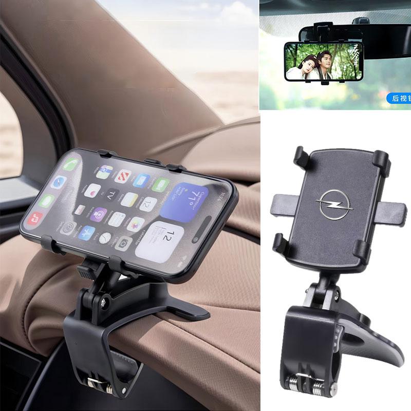AAHM1 Car Phone Holder Dashboard Stand GPS Support Grille For Opel Astra H G J Insignia Mokka Zafira Corsa Vectra C D Antara Cascada