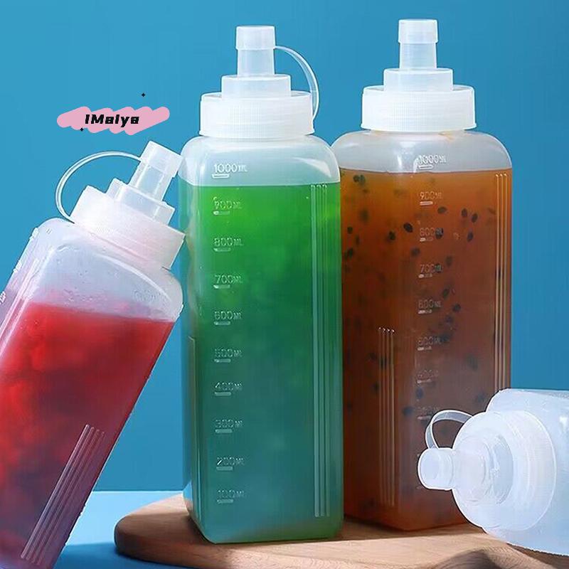 Großmaul-Quetschflaschen 600/800/1000ML Staubdichter Gewürzspender Küchengewürz Olivenölbehälter für Salat