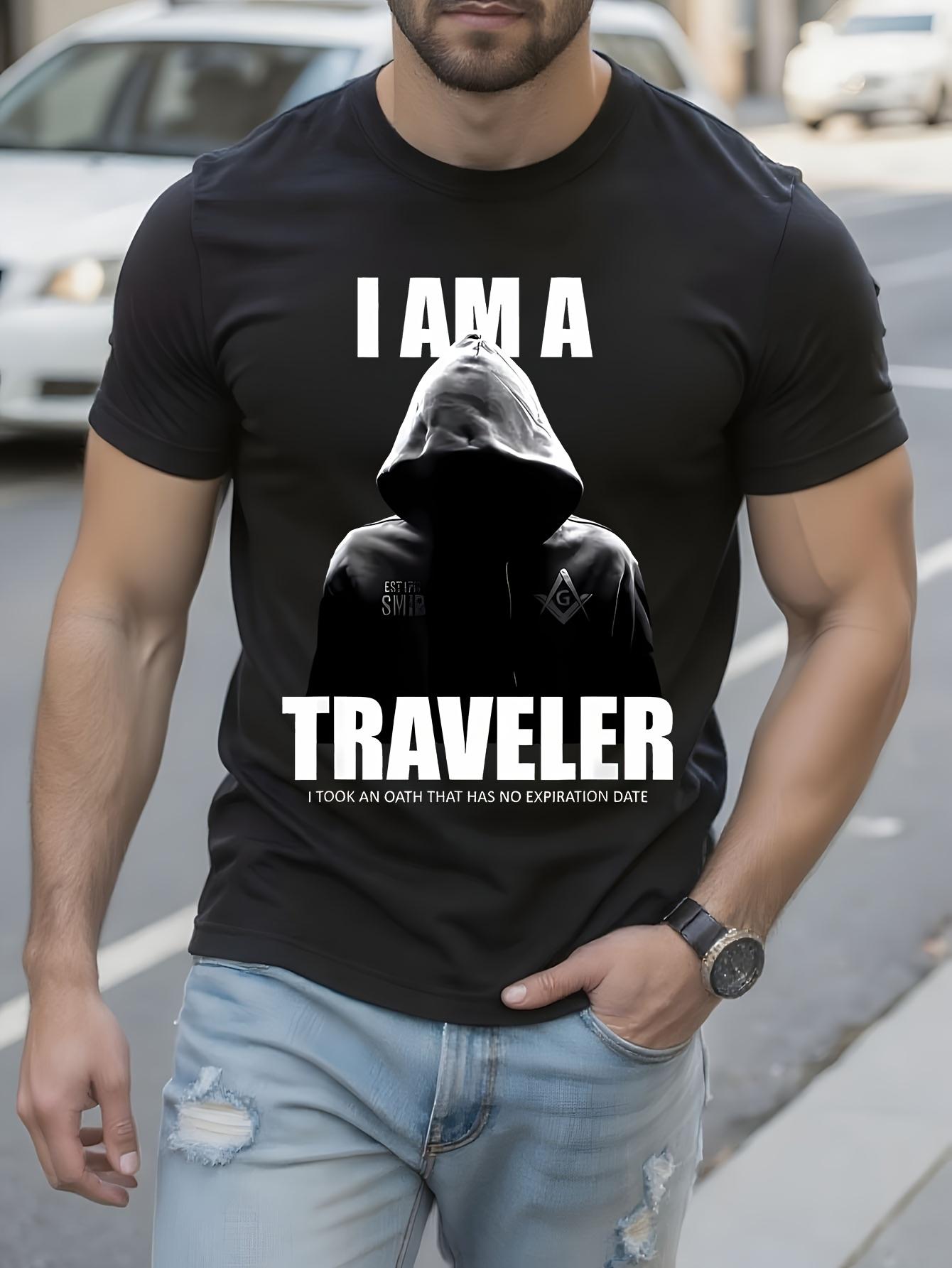 I Am A Traveler Graphic Tshirt Graphic Tshirt XXL