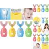 Adorable Silicone U-shaped Toothbrush For Toddlers Safe And Comfortable
