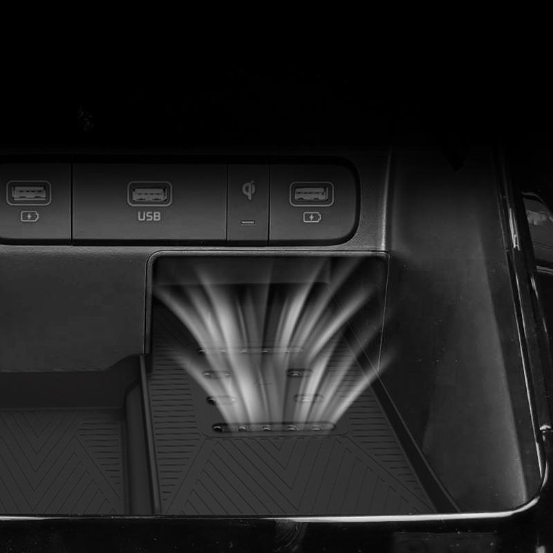 Wireless Charging Anti-Slip Mats For Kia Sorento 2025-2025 Car Phone Non-slip Charger Protective Pad Accessories