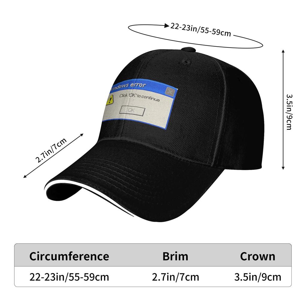 Windows XP Baseballkappe Unisex-Teenager Print Trucker-Mütze Sommer Vintage Outdoor Fitnessstudio Atmungsaktive Baseballkappen