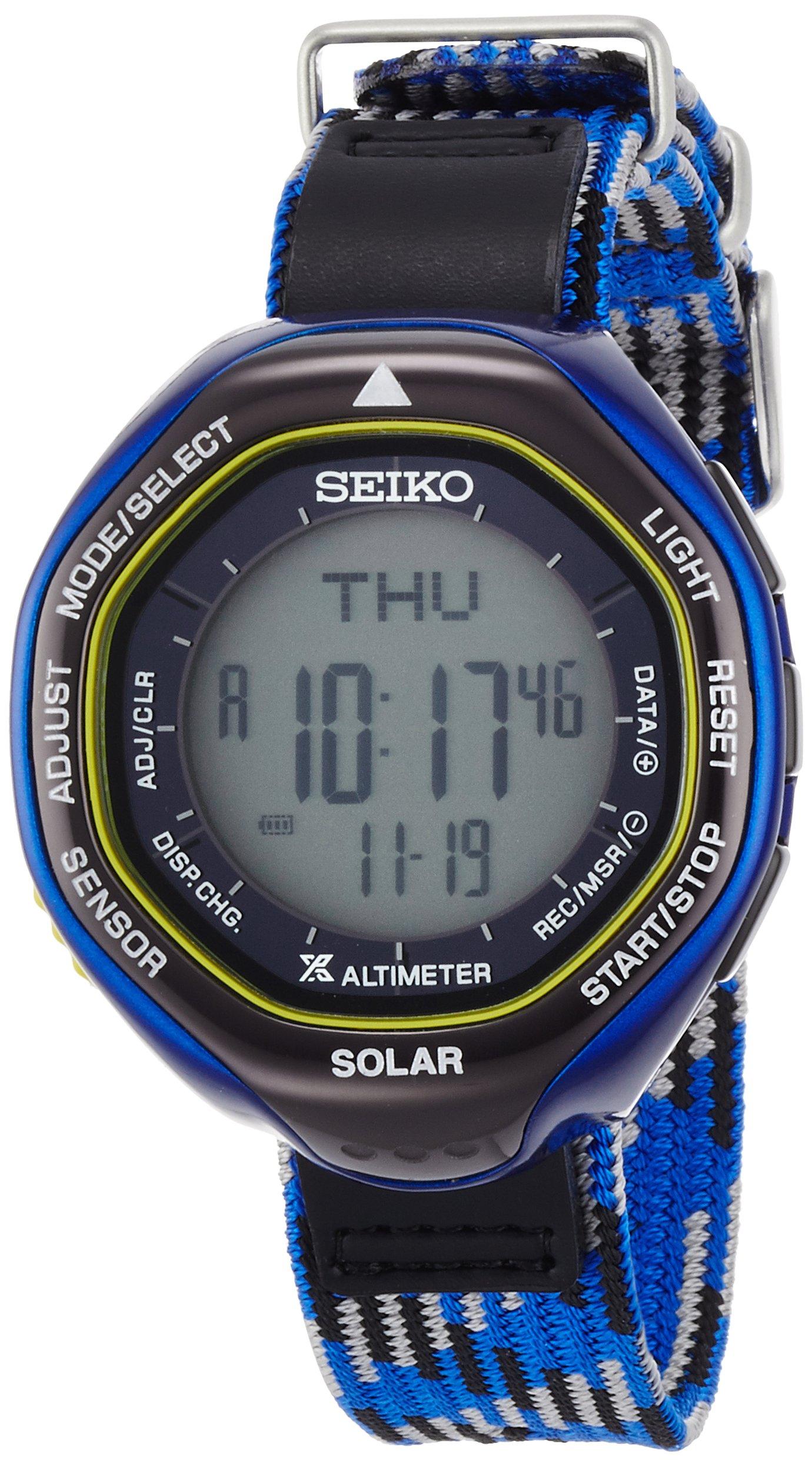 

[Часы Seiko] Часы Prospex Winter Design Limited Model Функция записи данных о скалолазании Solar SBEB041 Blue