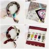 Luxury Square Scarf For Women Silk Feeling Shawl Satin Hijab Fashion Wraps Hair Bands Ribbon Headband Bag Accessories Headscarf