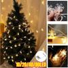 Snowflake LED String Lights Fairy Lights Battery Powered Fairy Light Wedding Party Garland Room Christmas Decorations