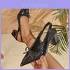 Womens High Heeled Open Toe Sandals With Fux Pu Material For Summer Fashion