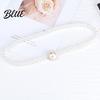Faux Pearl Body Chain Waist Imitation Pearls 3D Flower Decor