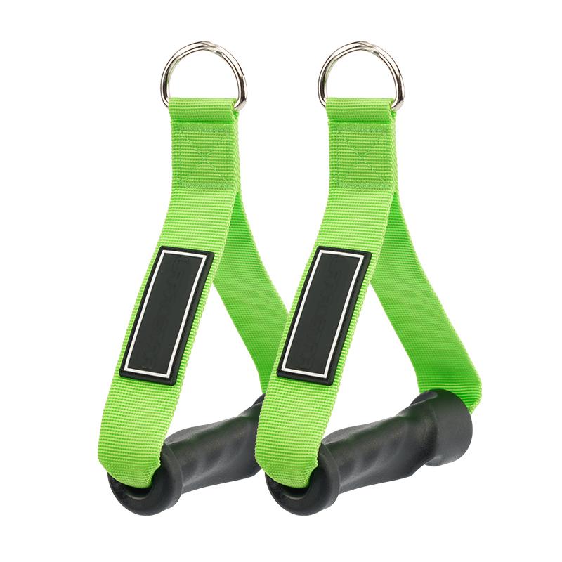 TPR Pull Down Grip Handles for Arm Strength Training Fitness Accessory