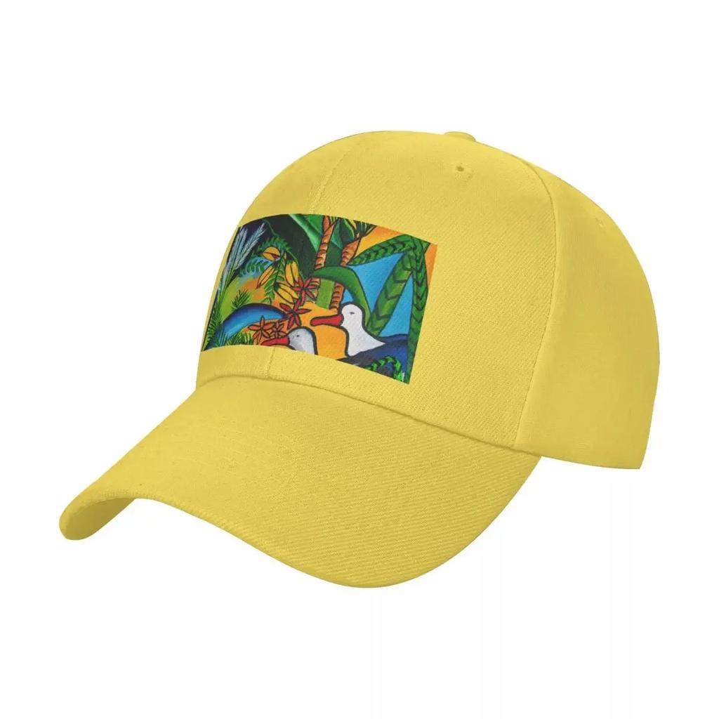 Native New Zealand In Its Vibrant Glory Baseball Cap Sun Hat Christmas Hat Unisex Womens
