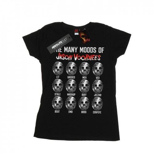 

Friday 13th Womens/Ladies The Many Moods Of Jason Voorhees Cotton T-Shirt XXL білий