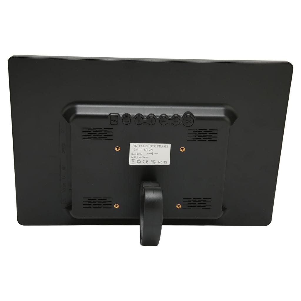 Digital Photo Frame 13 Inch HD Screen Built in Calendar Clock LED Advertising Machine Electronic Picture Album 110‑240V