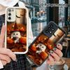 Phone Case: 2D Flat Samsung Galaxy A34 A35 M05 M06 S20 S22 S21 FE Plus 5G Step Protection Case, Forest Spirit, Christmas and Halloween Gift