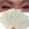 5sheets*162Pcs White Pearl Eyes Face 3D Self Adhesive Rhinestones Stickers 3/4/5/6mm Mixed Face/Nail/Eyes Temporary Tattoo Gems