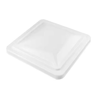 RV Roof Ventilation Cover 14 X 14Inch Metal Vent Lid For Campervan Motorhome For Trailer Air Flow