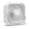 Portable USB Desk Fan 360° Adjustable 3 Speed Quiet Mini Desktop Cooling Fan