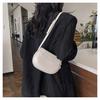 New Fashion Saddle Bag for Women Simple Style Faux Leather Shoulder Crossbody Purse Casual Commute Handbag